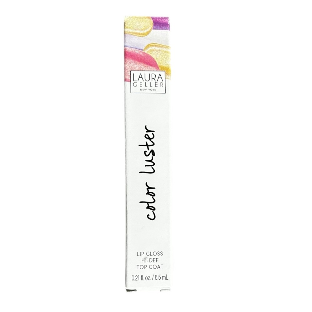 Laura Geller Color Luster Lip Gloss High-Def Top Coat - Amethyst Glaze - Picture 2 of 3